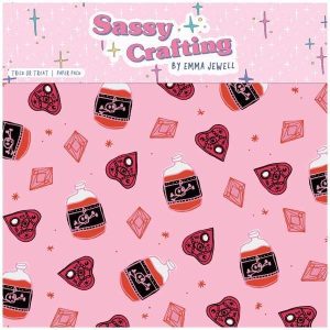 Sassy Crafting 12in x 12in Paper Pack Trick or Treat | 7 Sheets
