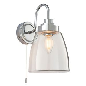 Ashbury 1 Light Wall Light - Chrome