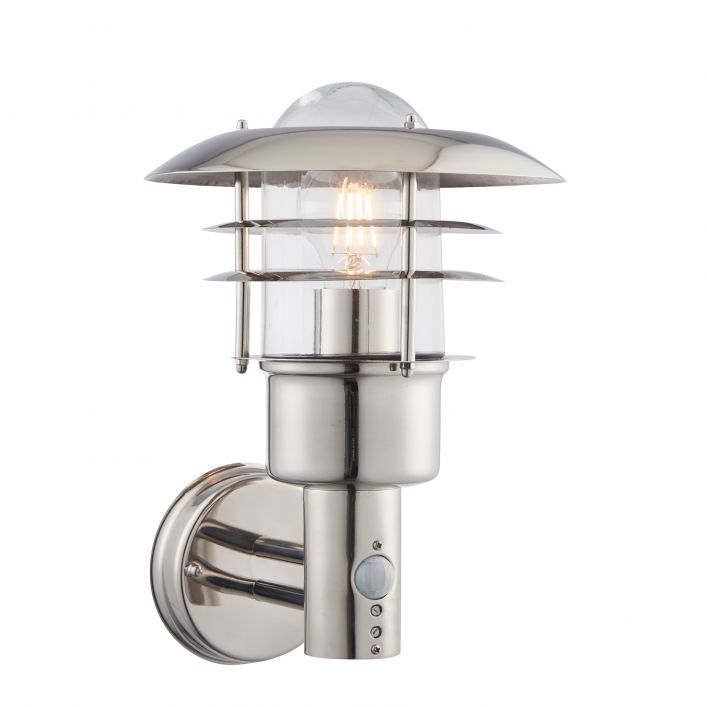Dexter 1 Light Wall Light - Silver