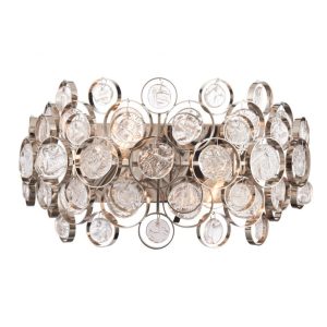 Marella 2 Light Wall Light - Silver
