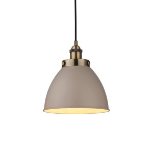 Franklin Small Pendant Light - Taupe