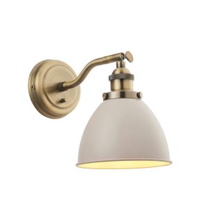 Franklin 1 Light Wall Light - Brown