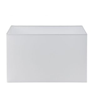 Rectangular 22.5cm Shade - White