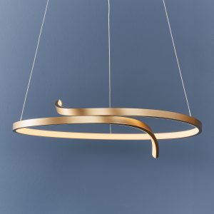 Rafe Pendant Light - Brushed Gold