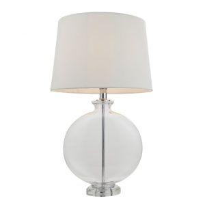 Gideon Table Lamp - Silver
