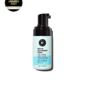Detox Cleansing Foam - For Oily and Combination Skin - Cleanses, Purifies and Detoxifies in Depth - Double Cleansing - Closes Pores - COCUNAT