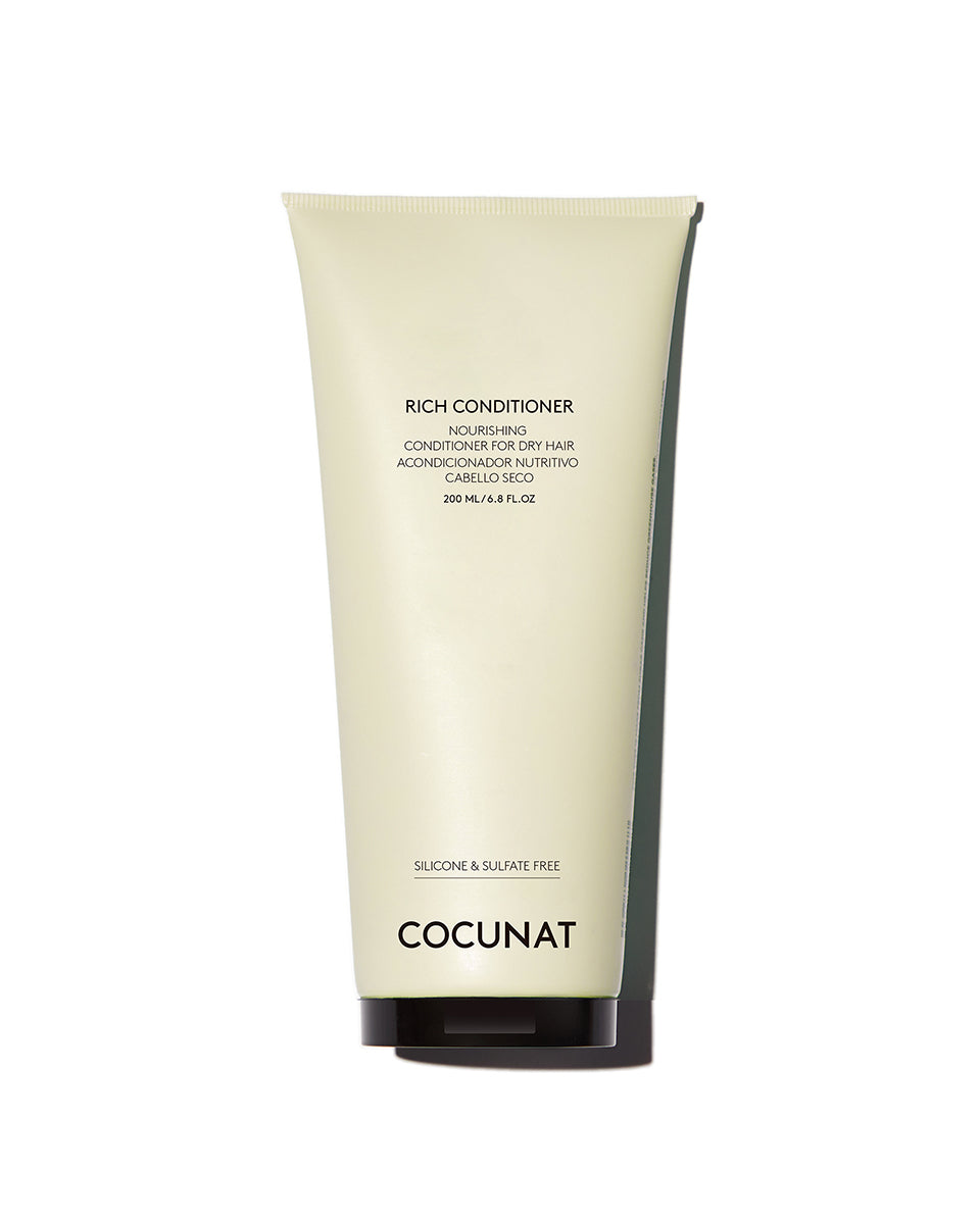 Rich Conditioner - Dry, Damaged or Dyed Hair - Natural Nutrients - Split Ends - Frizz Free - Silicone Free - Moisturising - Curly Method Suitable