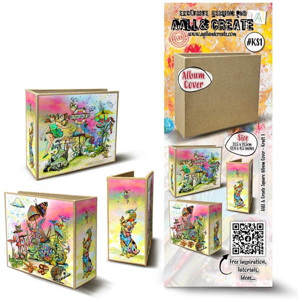 AALL & Create MemoryDex Square Album Cover Kraft