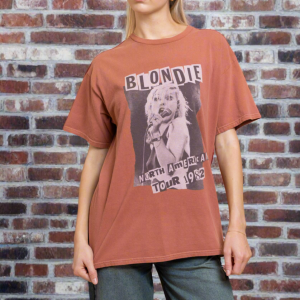 Daisy Street Blondie Washed Tyler Tee Colour: Dusted Clay Size: 14