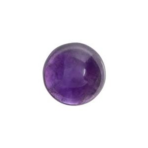 Amethyst, Round Cabochon, 7mm