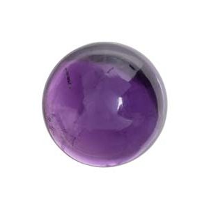 Amethyst, Round Cabochon, 10mm