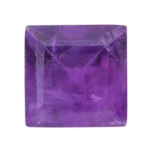Amethyst, Square, 5x5mm