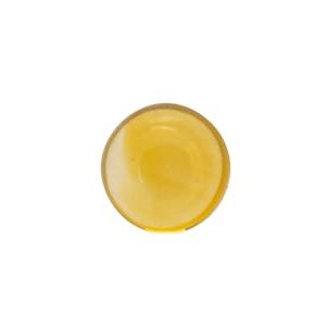 Citrine, Round Cabochon, 3mm
