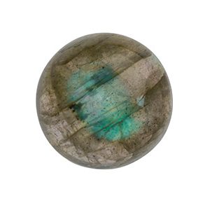 Labradorite, Round Cabochon 10mm