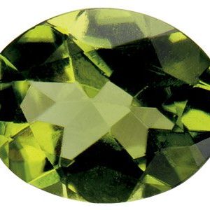 Peridot, Oval, 6x4mm