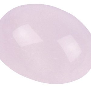Rose Quartz, Oval Cabochon, 10x8mm