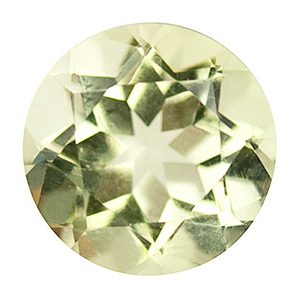 Lemon Quartz, Round, 5mm