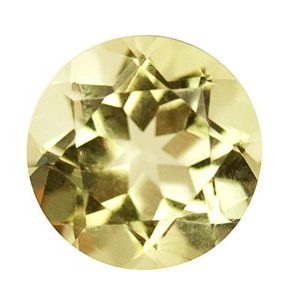 Lemon Quartz, Round, 6mm