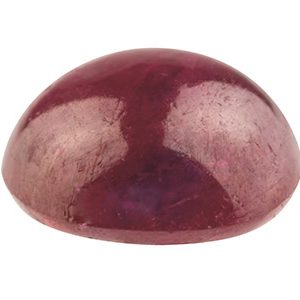 Ruby, Round Cabochon, 2.5mm