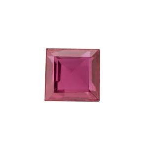 Ruby, Square, 2mm