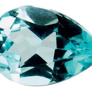 Sky Blue Topaz, Pear, 7x5mm,       Treated