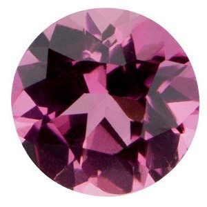 Pink Tourmaline, Round, 4mm