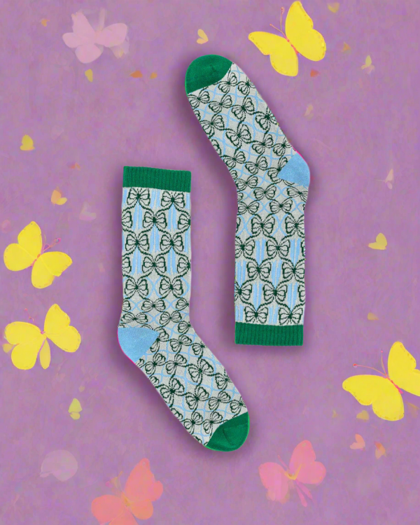 Sock Candy Bowsession Tennis Crew Sock Size: One Size Colour: Multi