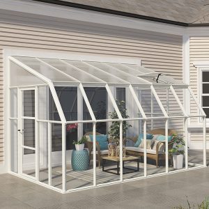 8x12 Palram Canopia Rion Clear Sun Room