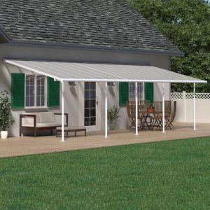 10x30 Palram Canopia Sierra White Patio Cover