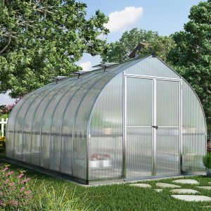 8x16 Palram Canopia Bella Silver Greenhouse