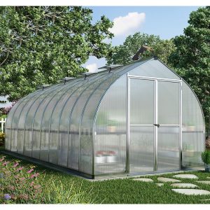 8x20 Palram Canopia Bella Silver Greenhouse