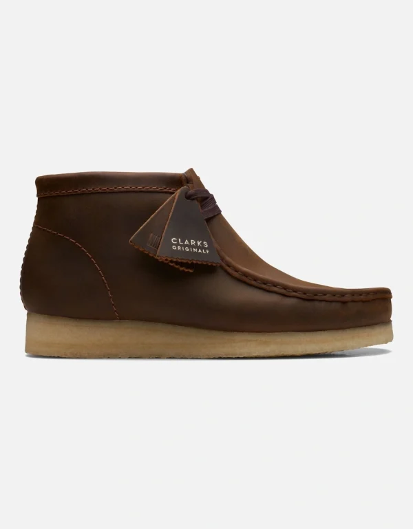 Clarks Men's Wallabee Boot - Beeswax - Brown - Size: 10
