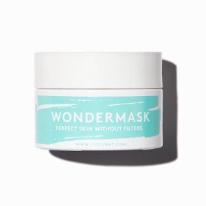 Wondermask - Cleansing Facial Mask - Detoxifies, Exfoliates and Balances - Closes and Refines Pores - Oily and Combination Skin - COCUNAT