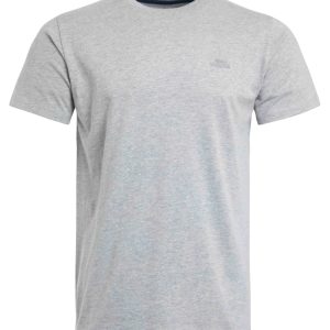 Weird Fish Fished T-Shirt Grey Marl Size M