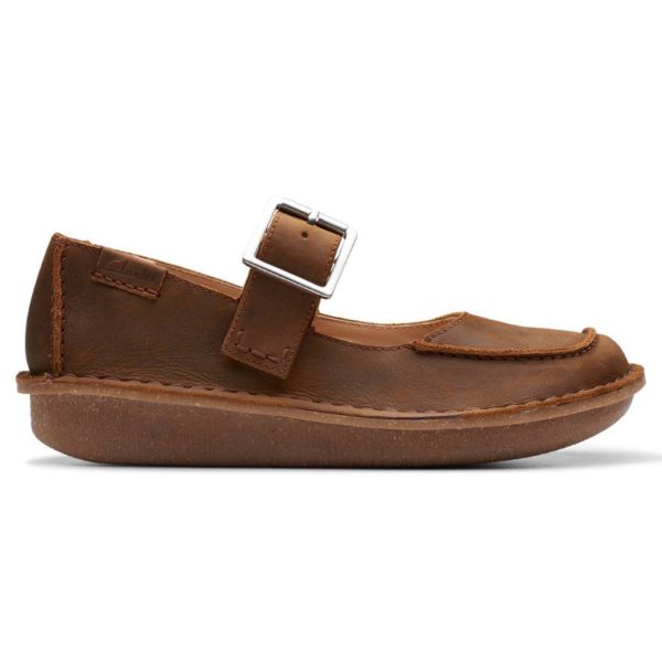 Clarks Clarks Funny Bar Leather Women's Mary Jane Shoes