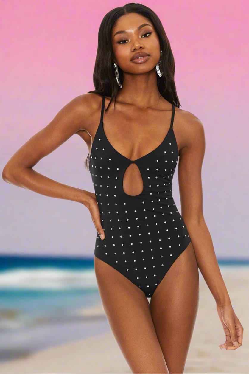 Beach Riot Priscilla One Piece Swimsuit Size: S Colour: Black