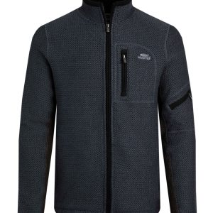Weird Fish Berhan Full Zip Lined Eco Macaroni Navy Size 5XL