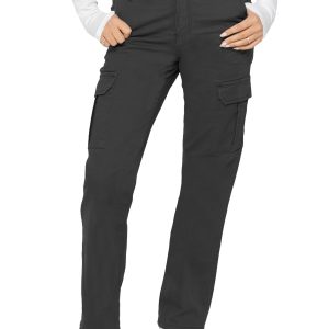 Enzo | Womens Stretch Cargo Jeans