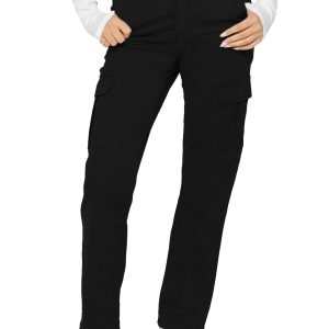 Enzo | Womens Stretch Cargo Jeans