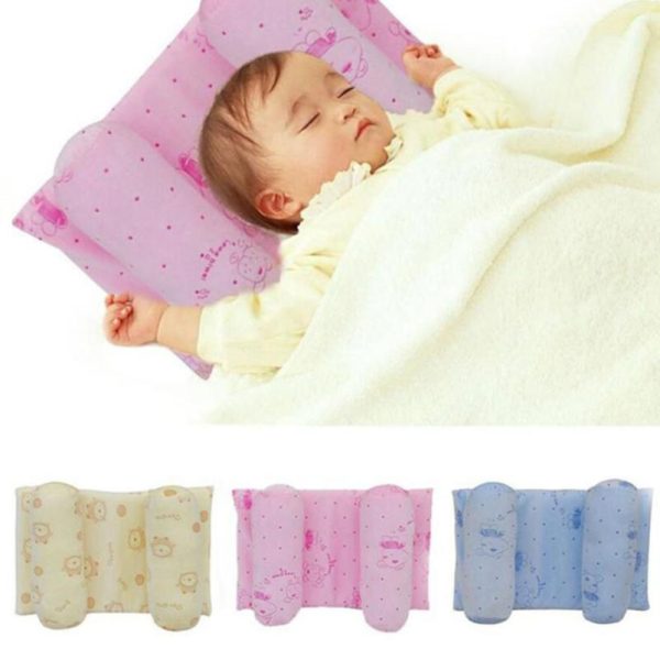 Newborn Baby Infant Pillow Anti-heading Pillow Multi-function Adjustment Pillow blue