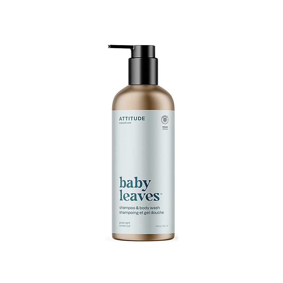 Attitude Baby Leaves Shampoo & Body Wash - Almond Milk