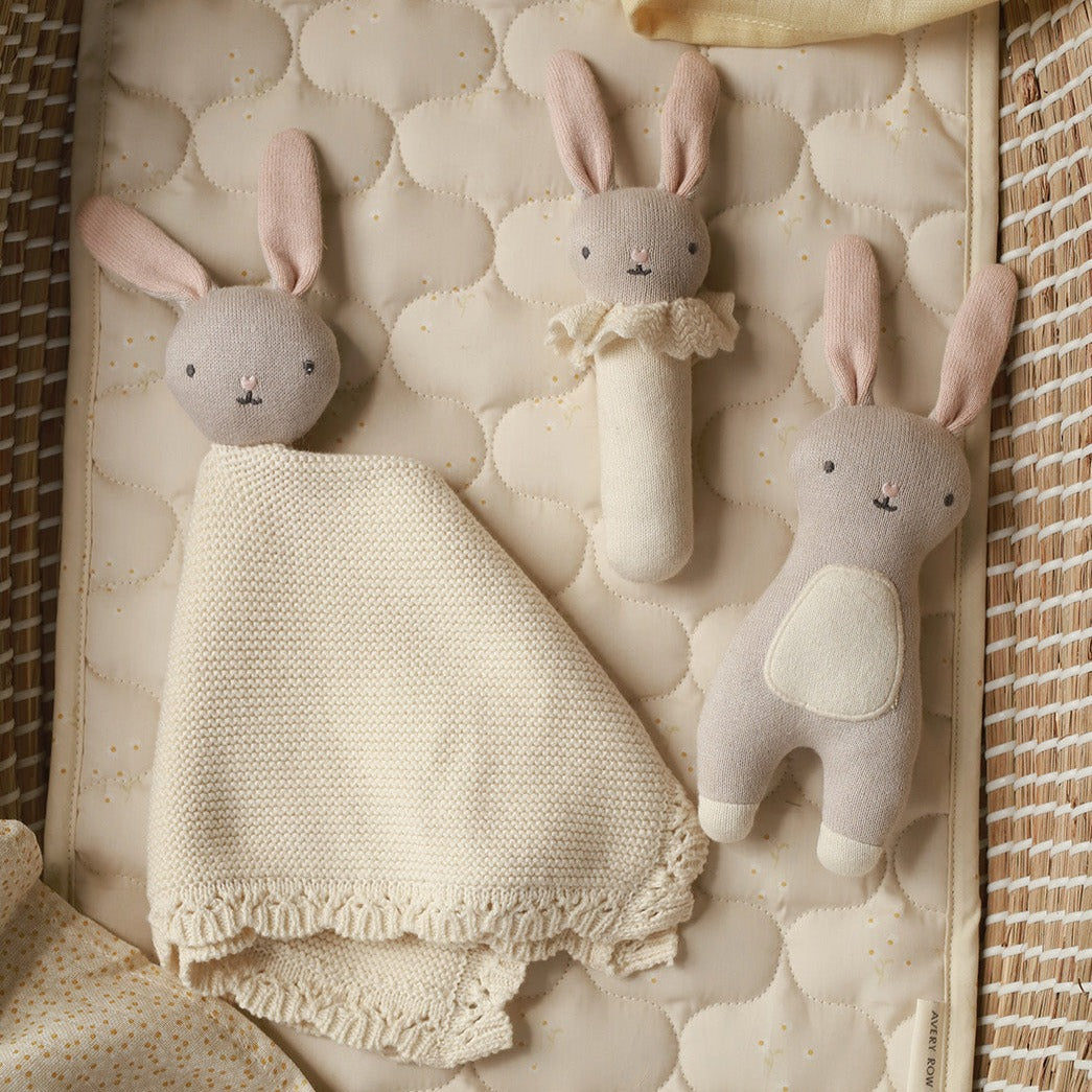 Little Hands Baby Toy Bundle - Blushing Bunny