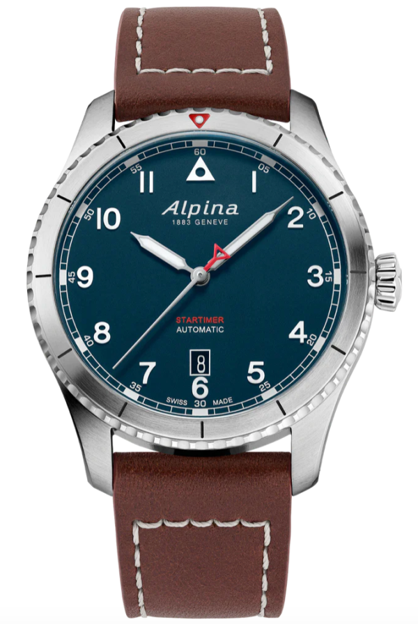 Alpina Startimer Pilot Automatic Petroleum Blue Watch