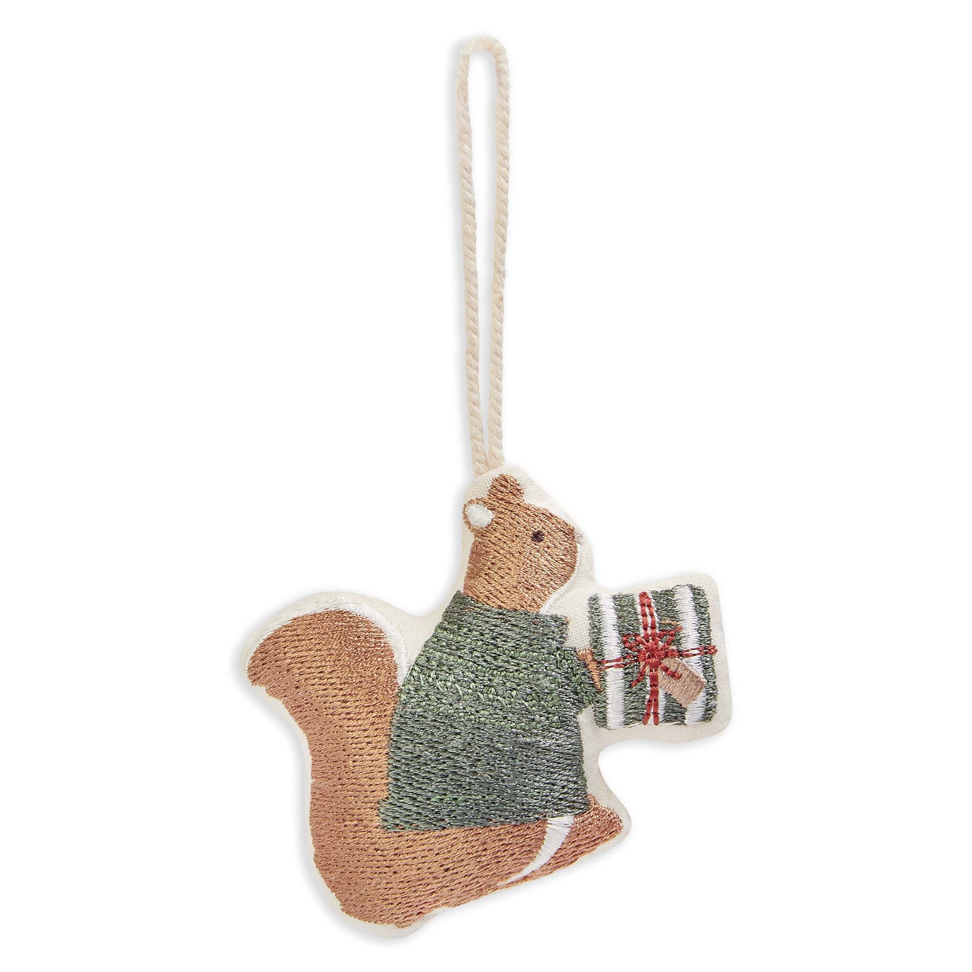 Christmas Tree Decoration Single - Squirrel