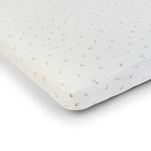 Cotbed Fitted Sheet - Nettle Scatter