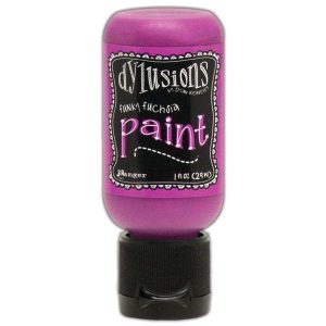Ranger Dylusions Acrylic Paint Funky Fuchsia | 1oz