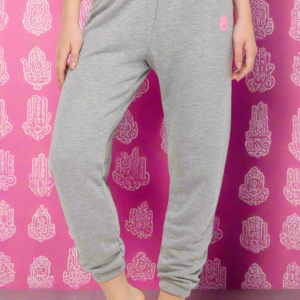 Spiritual Gangster Hamsa Luna Sweatpant Size: L Colour: Grey