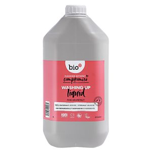 Bio-D Concentrated Washing-up Liquid with Pink Grapefruit - 5L