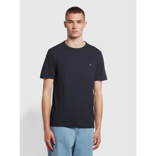 Farah Mens True Navy Danny T-Shirt