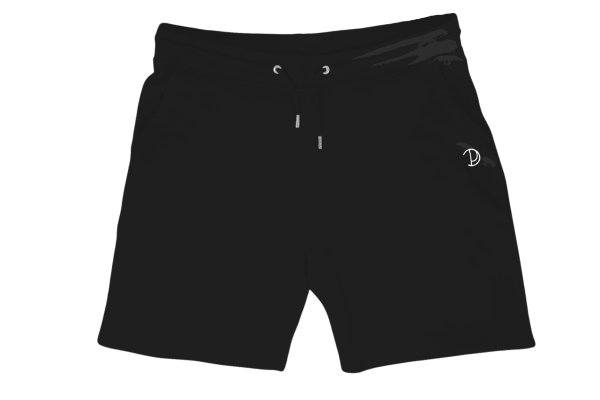 Pitod Printed P Shorts | Colour: Black | Size: S | Shorts | Unisex Genderless Sustainable